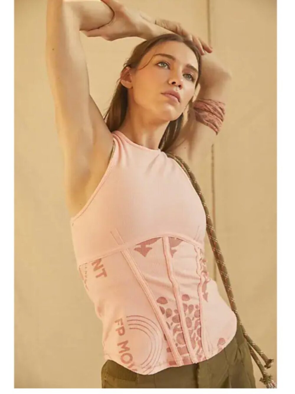 NWOT FP Movement headstart logo tank